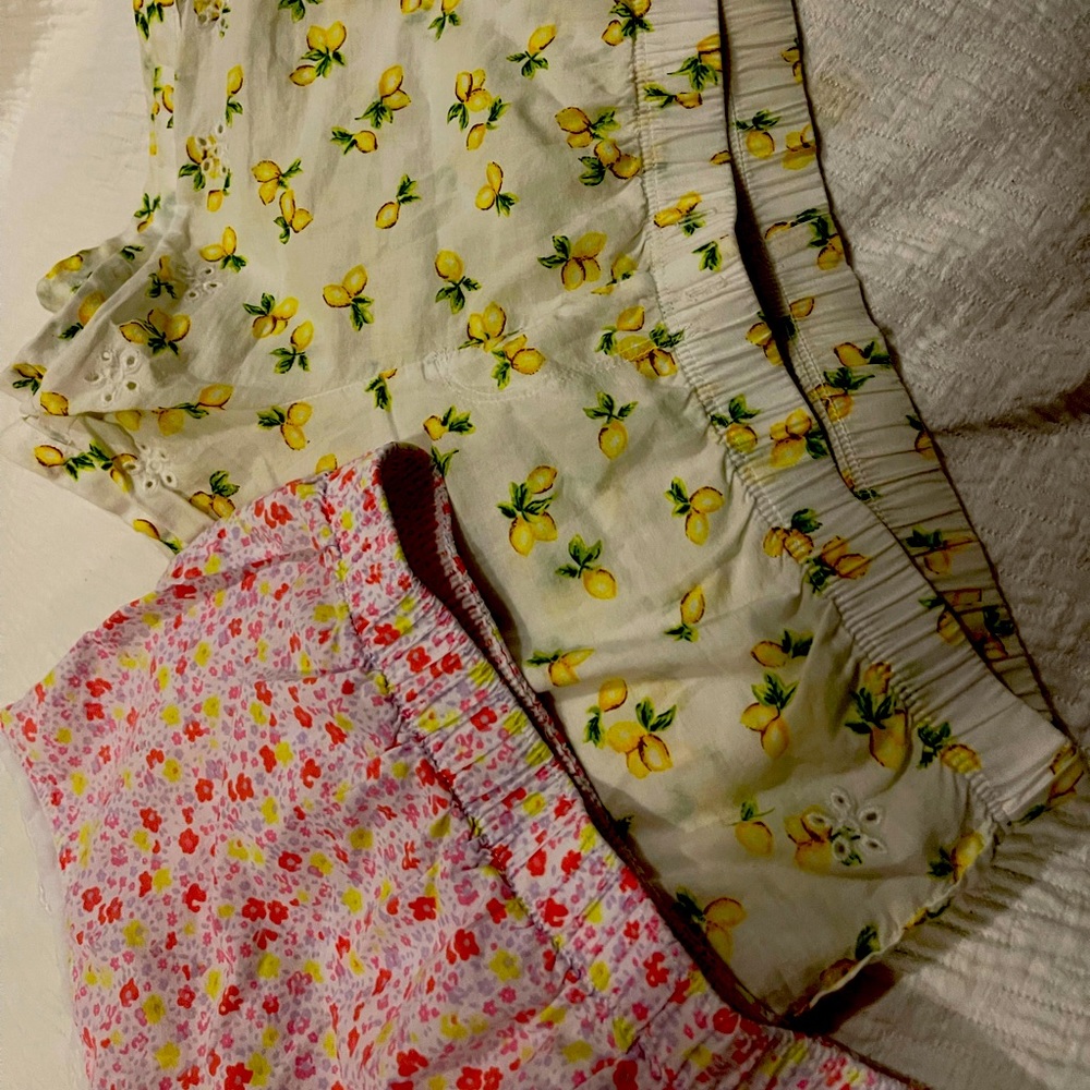 2 Victoira Secret sleep shorties/boxers